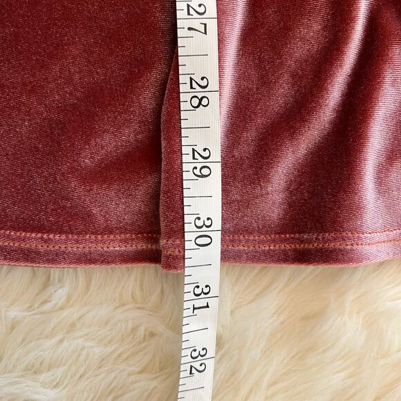 Urban Outfitters Flutter Sleeve Velvet Mini Dress Small NWOT - Picture 6 of 8